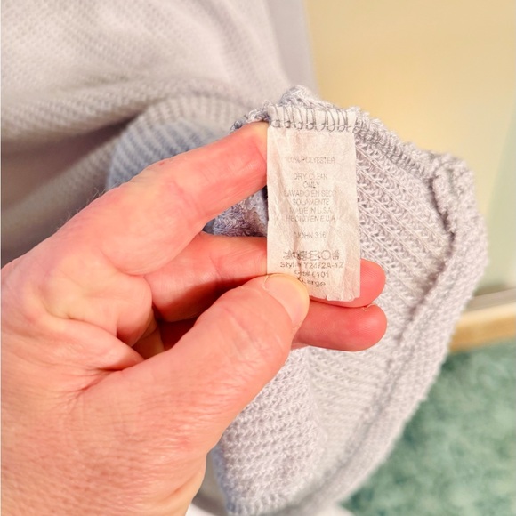 BEESON RIVER Thin Lightweight Loose Fitting Tunic Top Sweater w POCKETS! - Picture 10 of 11